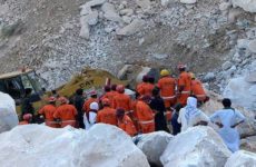 Suben a 22 los muertos por derrumbe en mina en Pakistán