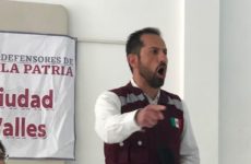 Leonel Serrato encabeza  reunión de los “Defensores  de la Patria” de Morena