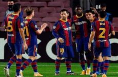 El Barça inicia con goleada el camino hacia su redención europea