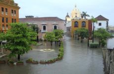 Las inundaciones provocan una emergencia pública en Cartagena de Indias