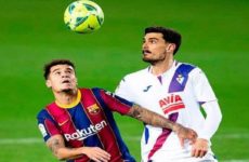Barcelona y Eibar empatan en el Camp Nou