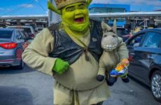 El Shrek de Tijuana, de la animación a la realidad por un bien comunitario