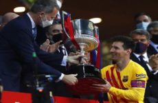 Doblete de Messi da a Barcelona su 31ra Copa del Rey