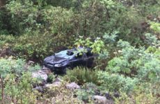 Ola de accidentes en la Valles-Rayón; un lesionado y cuantiosos daños