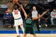 Knicks ganan a Celtics y son cuartos en la Conferencia Este