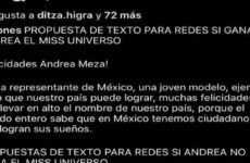 Lupita Jones habla sobre error al felicitar a Andrea Meza