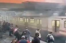 Redes reportan humo en Pantitlán; tren que ya fue retirado, explican