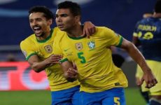 Con polémica, Colombia cae ante Brasil pero avanza