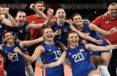Serbia gana bronce en voleibol al derrotar a Corea del Sur