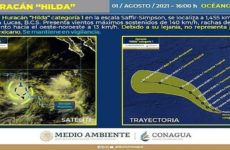 Huracán Hilda avanza por el Pacífico; no representa amenaza