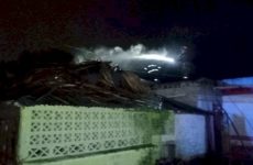 Se quema una bodega en Coxcatlán; sólo cenizas quedaron