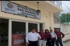 Diputados de Morena  abren oficina de enlace