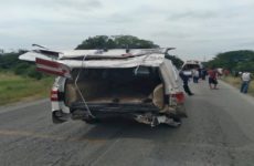 Cinco heridos en accidente en la carretera Tamuín – San Vicente