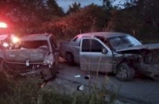 Supuesta persecución acaba en accidente vial en la Valles-Naranjo