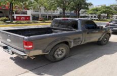 Daños mínimos, saldo de accidente en glorieta Hidalgo