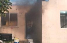 Se incendia un domicilio en el fraccionamiento Bicentenario de Valles