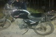Detienen en Tanquián a un hombre  que conducía motocicleta robada