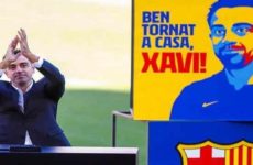 El Barça presenta a Xavi como su nuevo entrenador