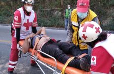 Cuatro heridos deja un choque en la carretera Valles-Tampico