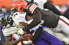 Browns resisten a reacción de unos Ravens sin Lamar Jackson