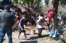 Por un descuido se incendia una casa rústica en San Vicente