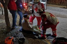 Motociclista se accidenta en la avenida Ejército Mexicano; resulta lesionado