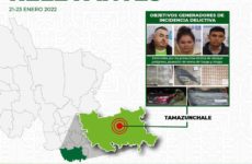 Presuntos criminales capturados en Tamazunchale son de Michoacán; SSPE