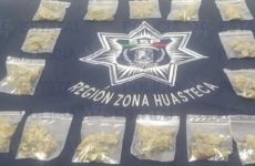 Detienen en La Hincada a hombre con marihuana