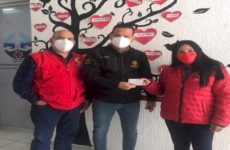 Oyarvide se  porta tacaño  con la Cruz Roja
