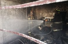 Se incendia cuarto de vecindario en la zona centro; dos menores lesionados