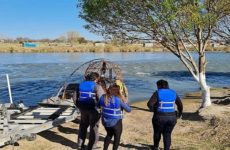 Agentes del INM recuperan los cuerpos de dos menores en el río Bravo en México