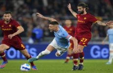 El Roma golea al Lazio en el derbi de la capital