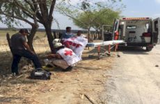 Hombre cae de su motocicleta y resulta herido en Tamuín
