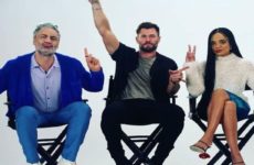 Chris Hemsworth alborota las redes por gira de prensa de Thor