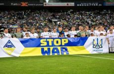 Borussia Mönchengladbach y Ucrania juegan por la paz