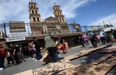 Protestan contra militarización y feminicidios en Ciudad Juárez