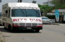 Rita Ozalia y  su “Rita Bus”