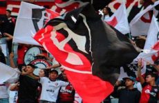 Barra de Atlas se burla de las medidas de Liga MX y asiste al Hidalgo