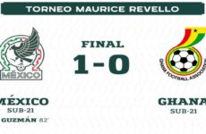 México debuta con triunfo en torneo Maurice Revello ante Ghana