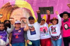Crean mural en aniversario del feminicidio de Fernanda en CDMX