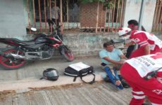 En distintos hechos se accidentan dos motociclistas en Ciudad Valles