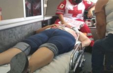 Atropellan a una mujer frente a una farmacia del bulevar México-Laredo