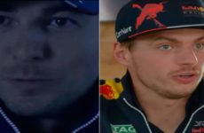 “Checo” Pérez le lanza un beso a Verstappen y lo derrota en reto