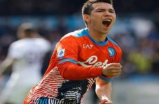 “Chucky” Lozano marca con el Napoli en la pretemporada