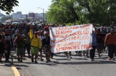 Caravana con 500 migrantes parte de Tapachula rumbo a EEUU