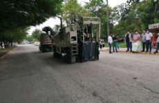 Vuelven a inaugurar  obra en la avenida Ejército Mexicano