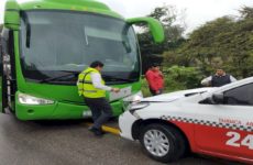 Se suscitan dos accidentes automovilísticos en la carretera libre Valles-Rioverde