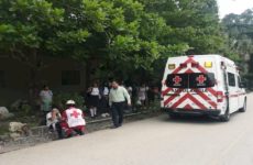 Dos estudiantes resultan heridos al sufrir un accidente en la zona Tének 