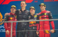 “Checo” Pérez dejó sorprendido a Charles Leclerc en el GP de Singapur
