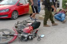 Motociclista resulta lesionado en un accidente vial sobre avenida Universidad